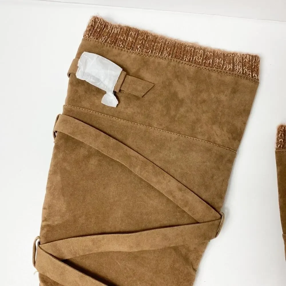 JUSTFAB ALEEMA OVER THE KNEE WINTER WOMEN BOOTS US SIZE 8 NEW